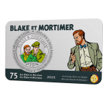 Bélgica 5€ 75 Anos de Blake e Mortimer C/N 2021 Colorida